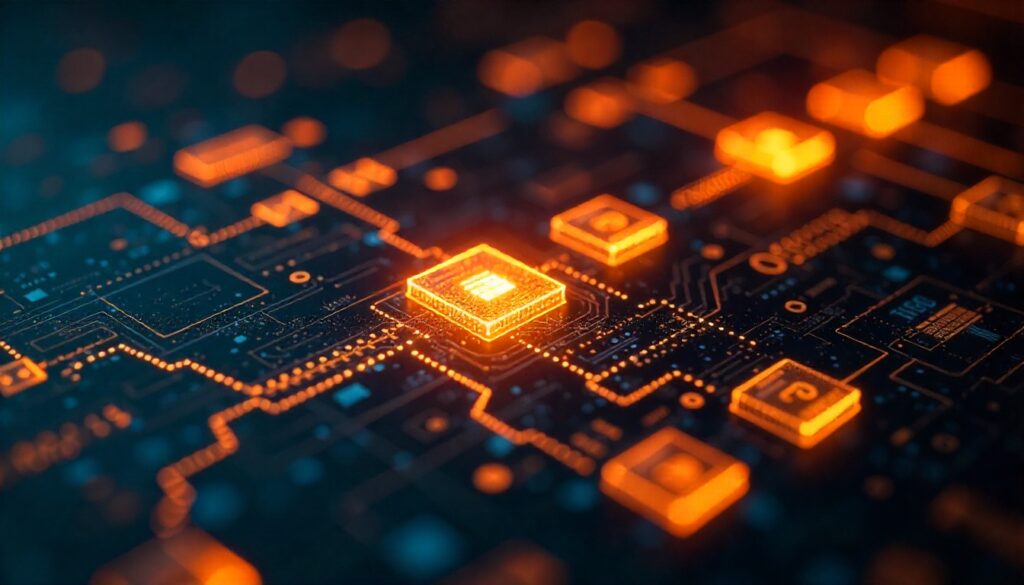 Technical diagram showing multiple FTP servers with varied file formats overloading databases, illustrating data bottlenecks before AWS Redshift implementation.