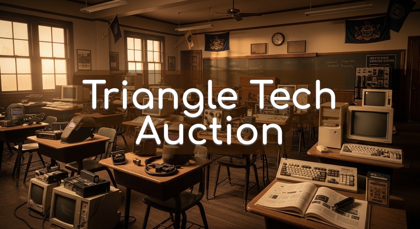 Triangle Tech Auction – The End of an 81-Year Educational Legacy